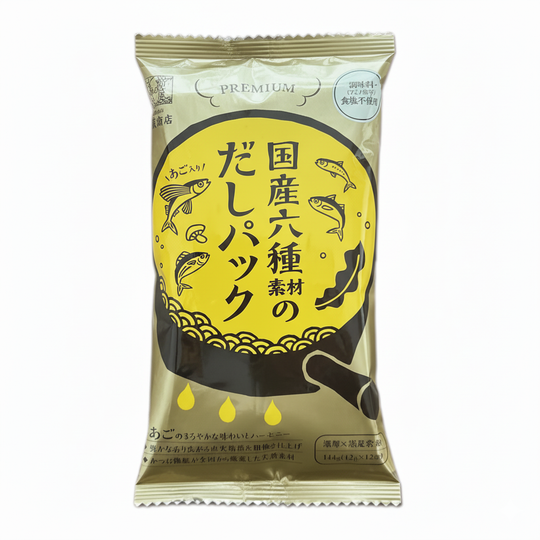 国産六種素材のだしパック (12g×12包) 化学調味料・保存料無添加